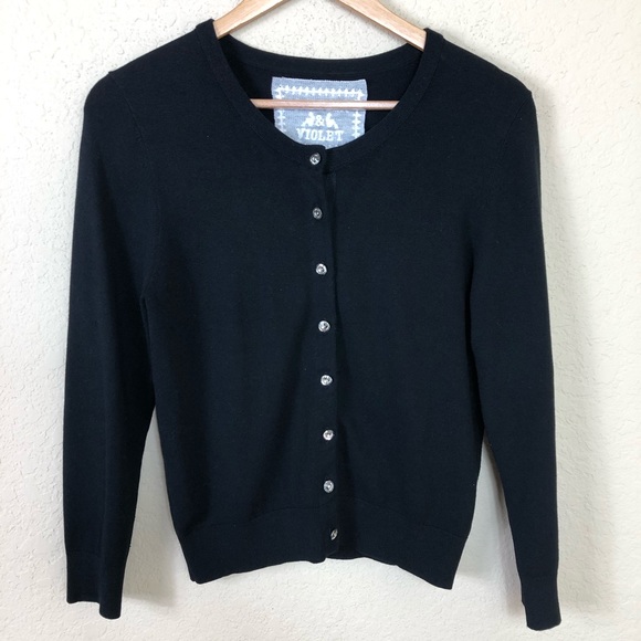 Chelsea & Violet Sweaters - Like new Chelsea & Violet rhinestone cardigan S